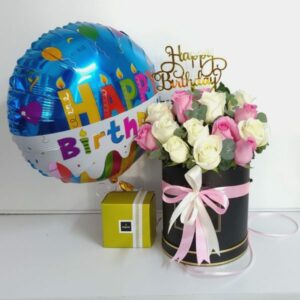 birthday flower box combo