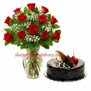 cake flowers delivery sharjah