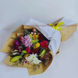 mix flowers bouquet