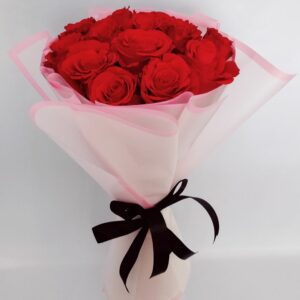 17 Red Roses Bouquet